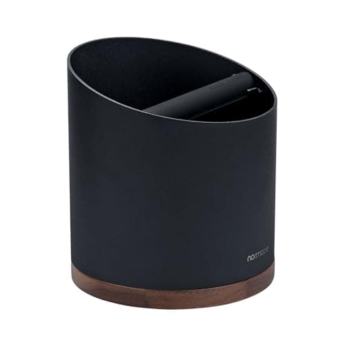 Normcore Normcore Espresso Knock Box (1 L, Walnut Base)