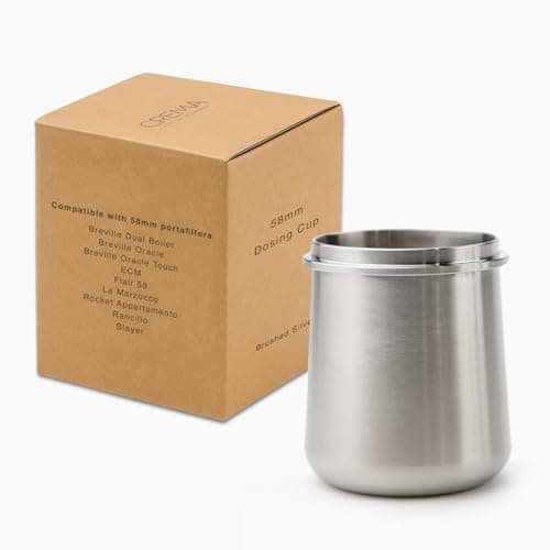 CREMA 58mm Dosing Cup (Stainless)