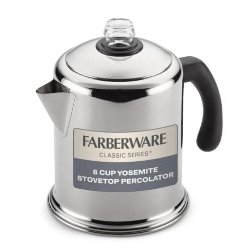 Farberware Classic Stainless Steel Yosemite Percolator (8-Cup)