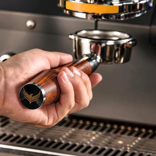 KNODOS KNODOS 54mm Bottomless Portafilter for Breville (Rosewood Handle)