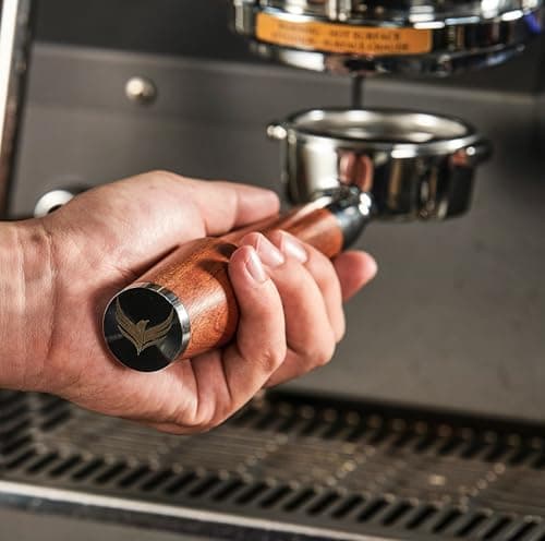 KNODOS KNODOS 54mm Bottomless Portafilter for Breville (Rosewood Handle)