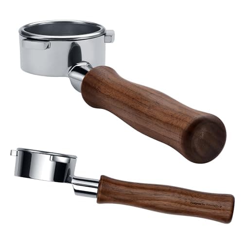 Normcore Normcore 54mm Bottomless Portafilter for Breville (Walnut Handle, 18g basket)