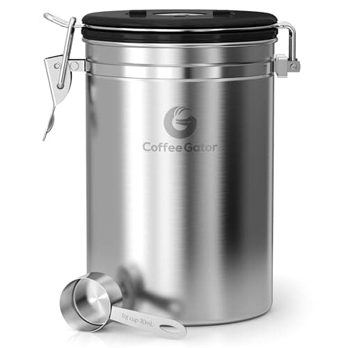 Coffee Gator Coffee Gator Stainless Steel Canister (22 oz)