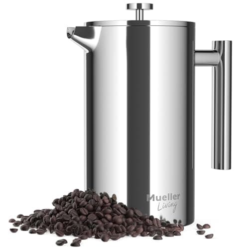 MuellerLiving MuellerLiving Stainless Steel French Press (34 oz)