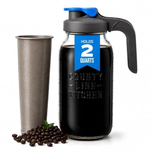 County Line Kitchen County Line Kitchen Cold Brew Coffee Maker (64 oz mason jar)