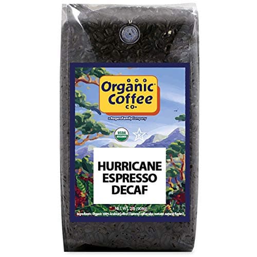 Organic Coffee Co. Organic Coffee Co. DECAF Hurricane Espresso Roast