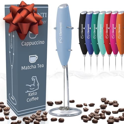 Elementi Elementi Handheld Milk Frother (with Stand)